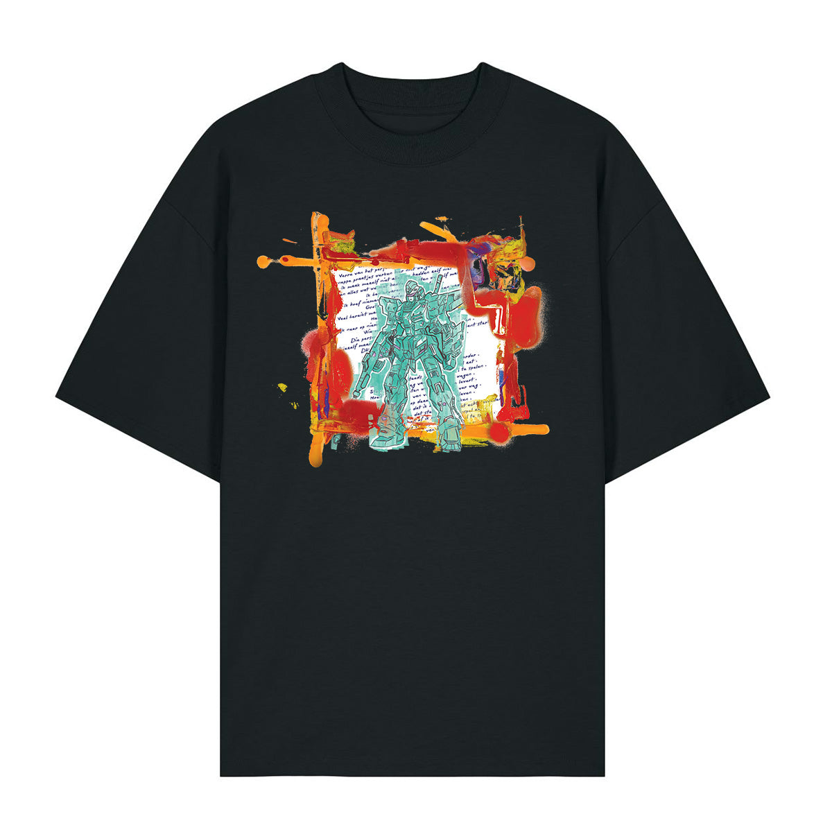 Fresku - Leren Leven Schets T-Shirt