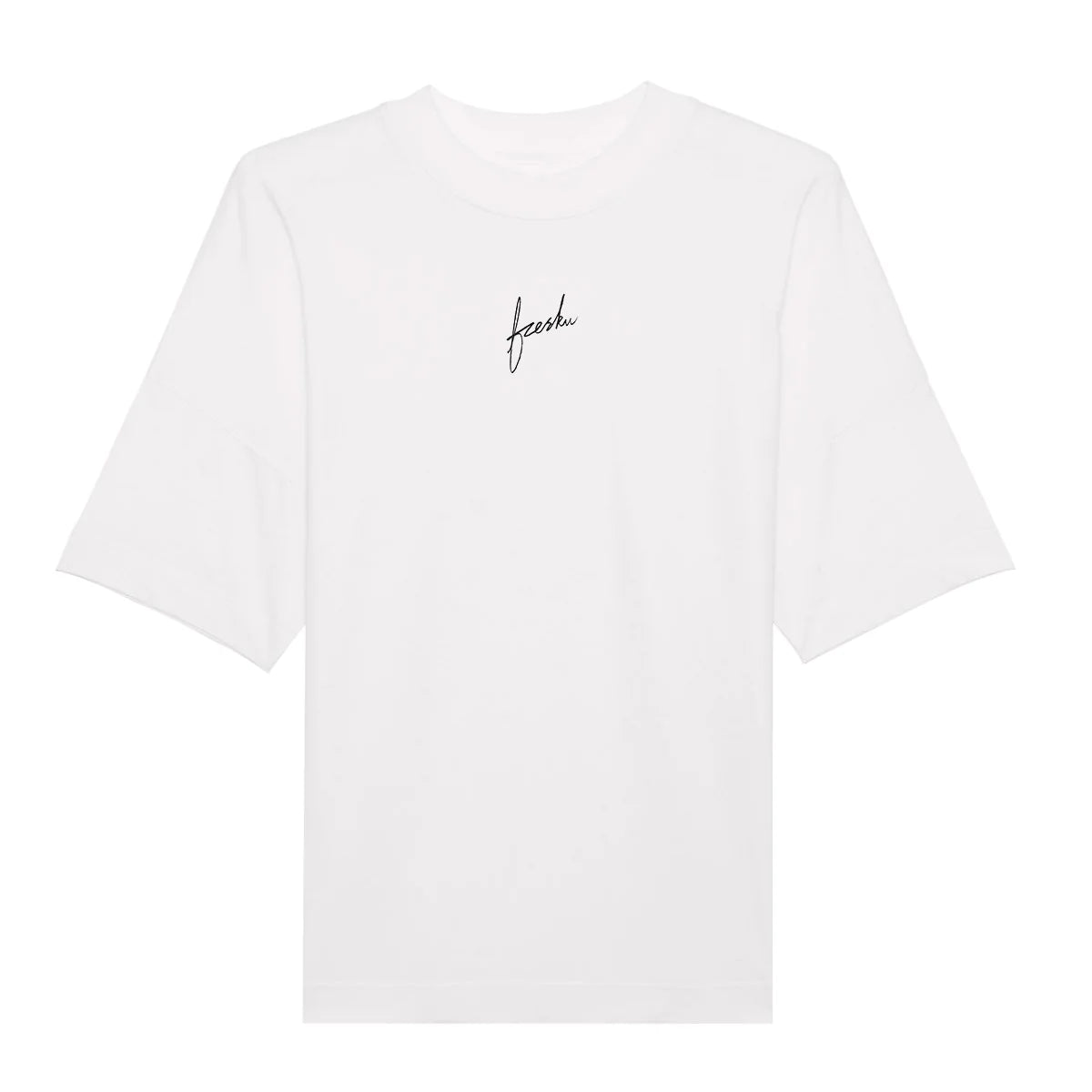 Fresku Oversized T-Shirt (White), image 1