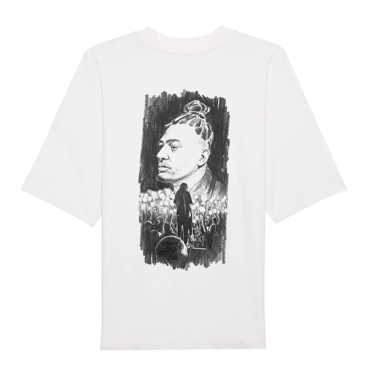 Fresku Oversized T-Shirt (White), image 2