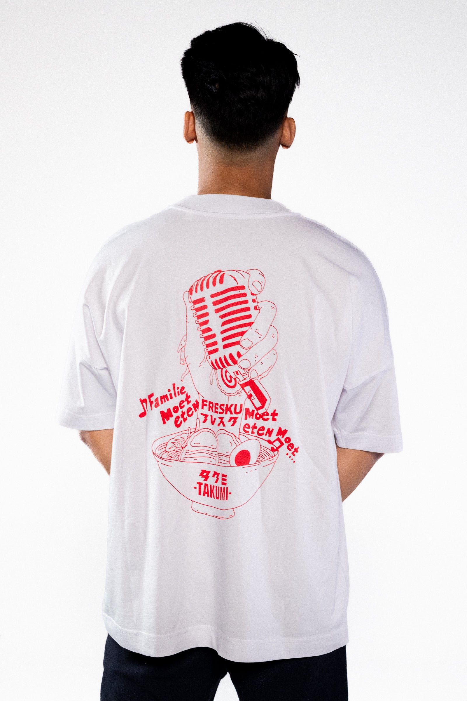 Fresku x Takumi White T-Shirt, image 3