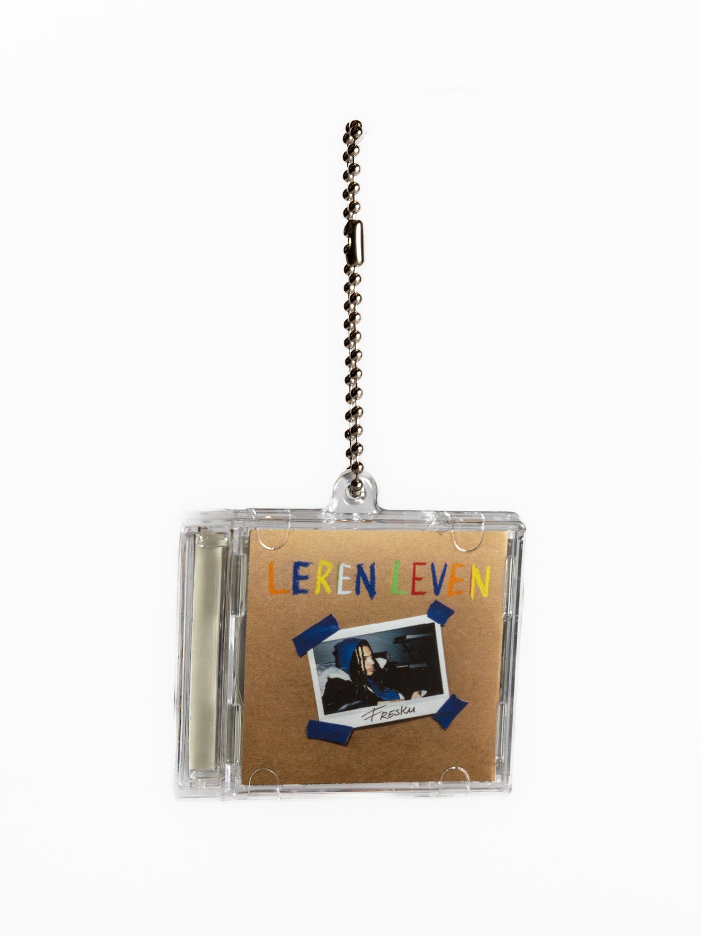 Fresku - Leren Leven Mini Keychain (met NFC) (PRE-ORDER)