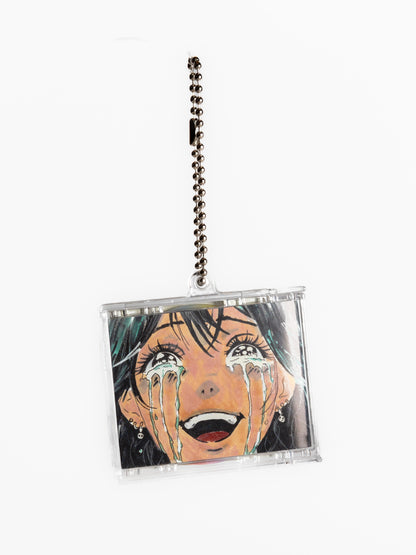 Fresku - Leren Leven Mini Keychain (met NFC) (PRE-ORDER)