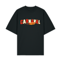 Carnaval (De Film) zwart T-shirt, design Worstenbroodje, voorkant