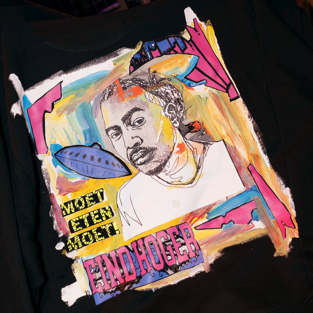 Fresku x Steven Blanco Moet Eten Moet Hoodie, image 1