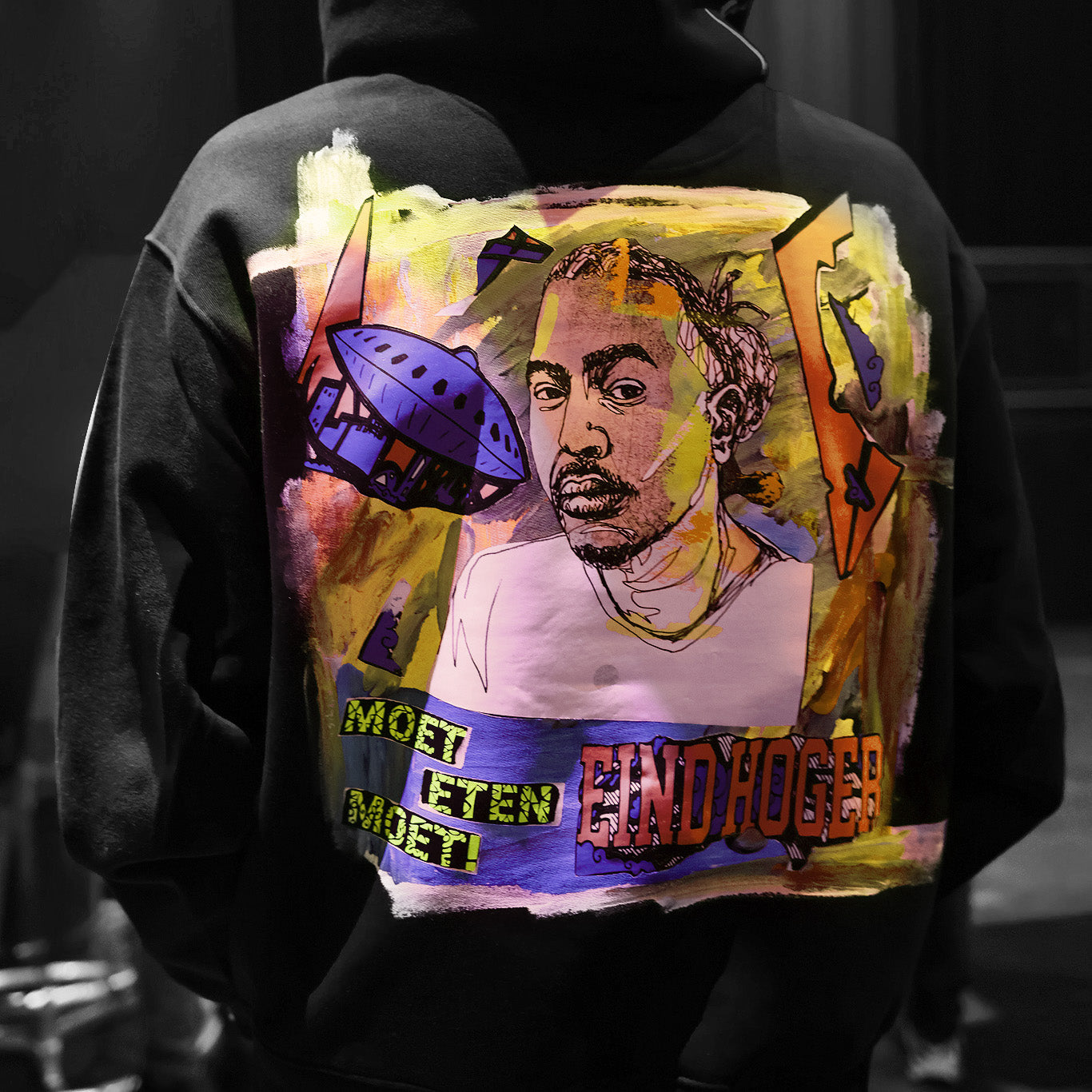 Fresku x Steven Blanco Moet Eten Moet Hoodie, image 2